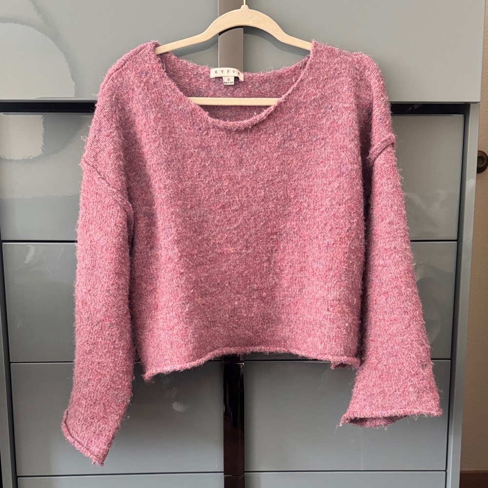 HYFVE Mauve Crew Neck Sweater